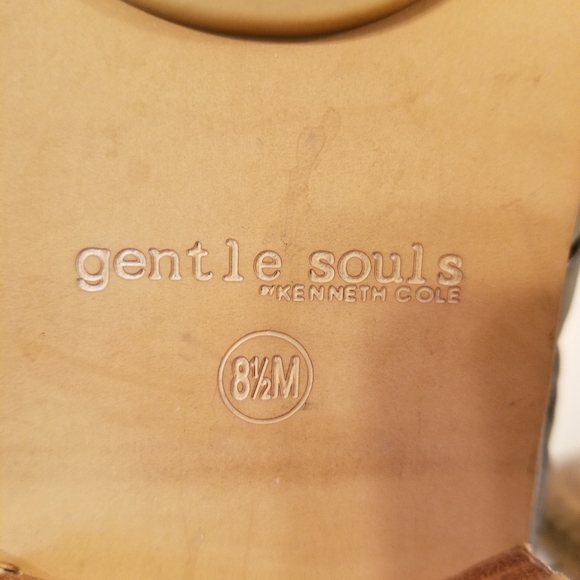 Gentle Souls Gayle leather slide sandal slip-on - Picture 6 of 7